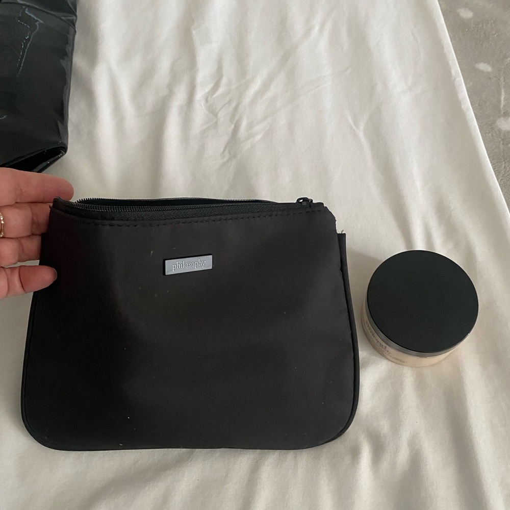 Philosophy Glossy Black Tote with Skincare Collection - Picture 8 of 8